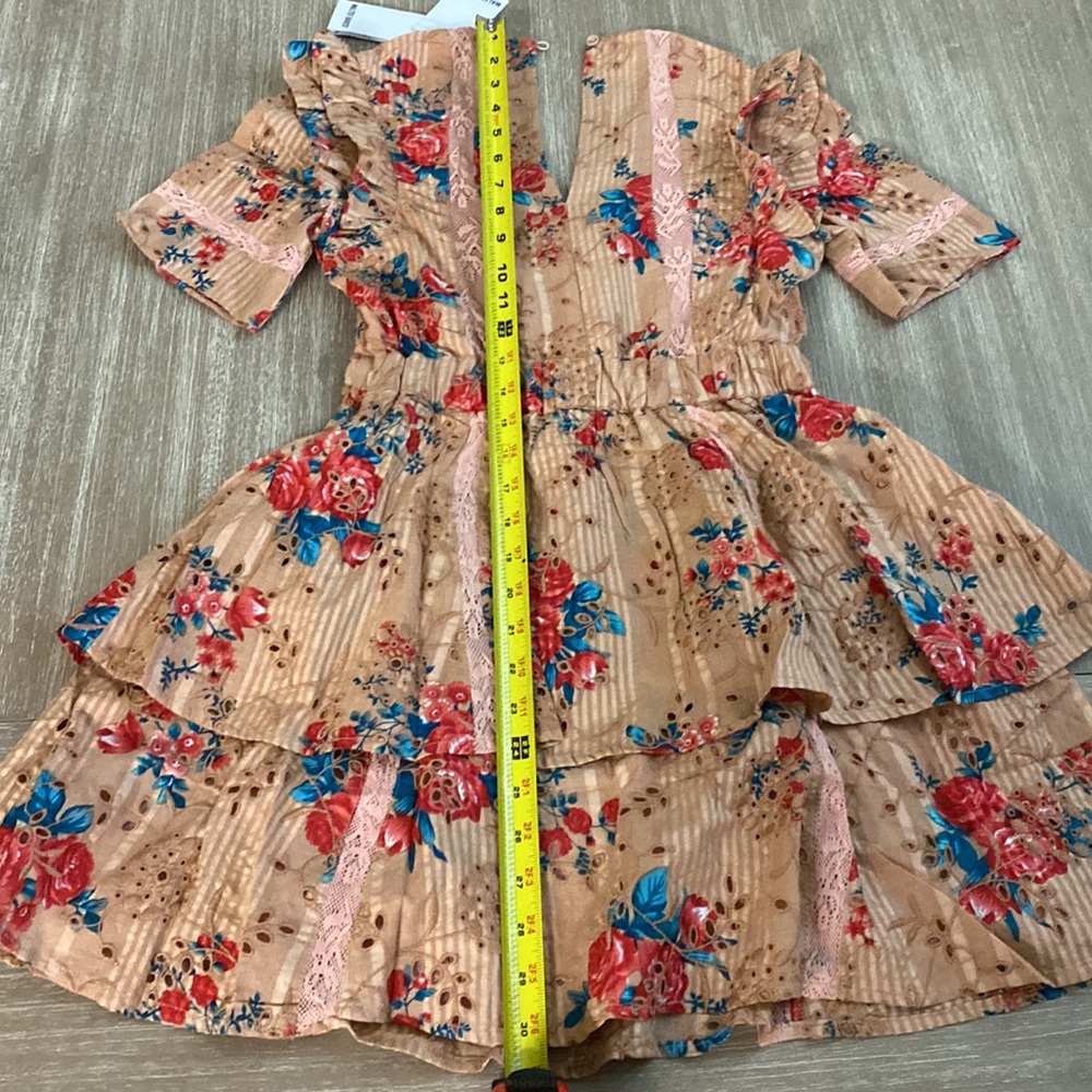Beautiful Walter Baker Ivette Dress in Botanical Eyelet - Picture 13 of 15